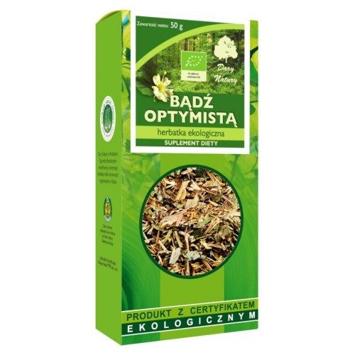 Herbatka Bądź Optymistą Bio 50 G - Dary Natury