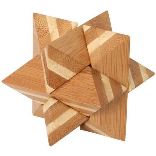 Bamboo Puzzle Star