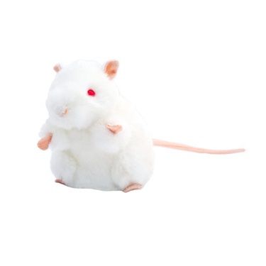 Biała mysz labolatoryjna Giant Microbes