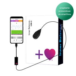 HeartMath Inner Balance Przewodowy Pomiar HRV w Czasie Rzeczywistym