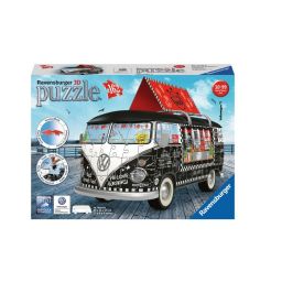 Puzzle 3D VW Bus Food Truck 162el.